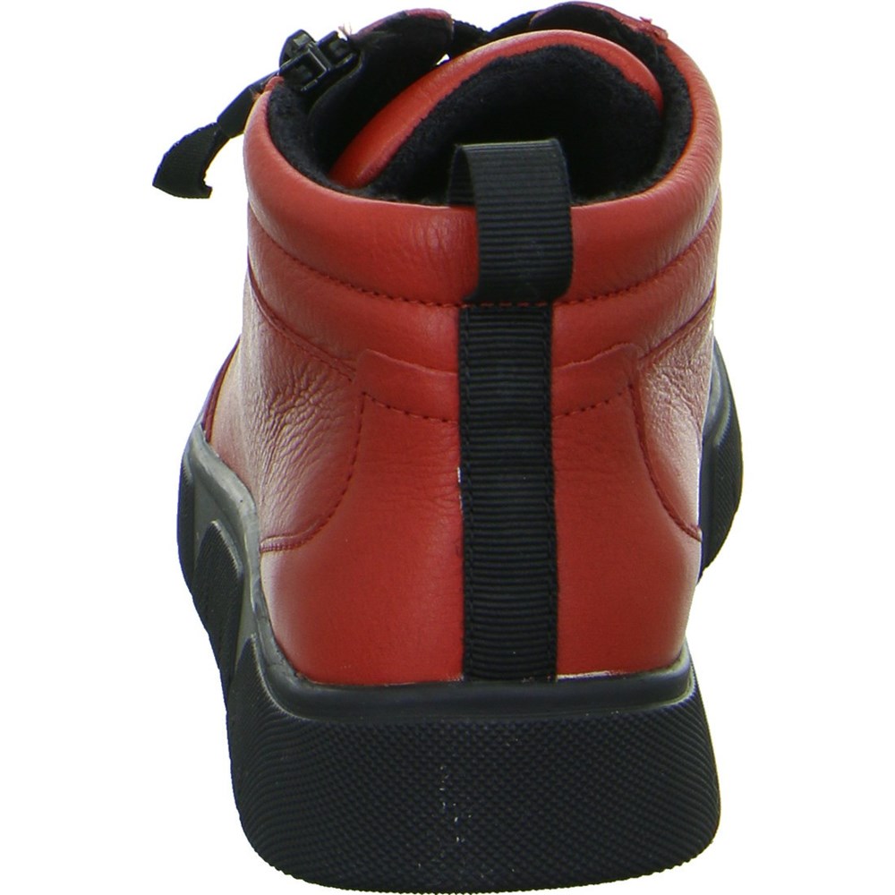 Baskets ARA High top Rom-Sport rubin Rouge Femme | CBE-05881801