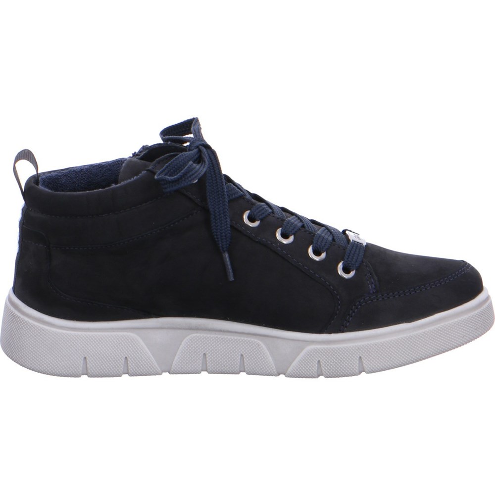 Baskets ARA High top Rom-Sport Bleu Femme | RTH-35784615