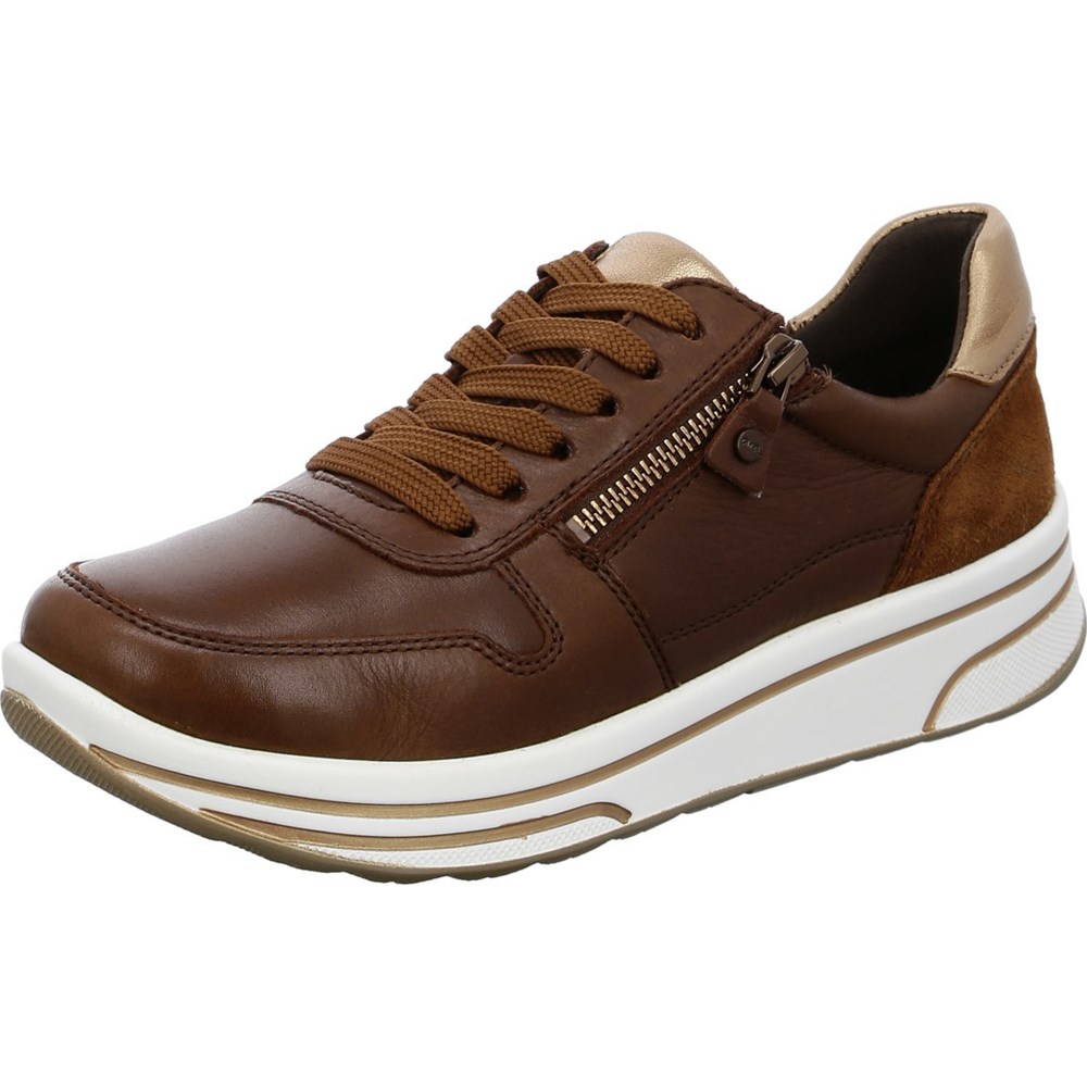 Baskets ARA Sapporo nuts Marron Femme | GJL-40170164