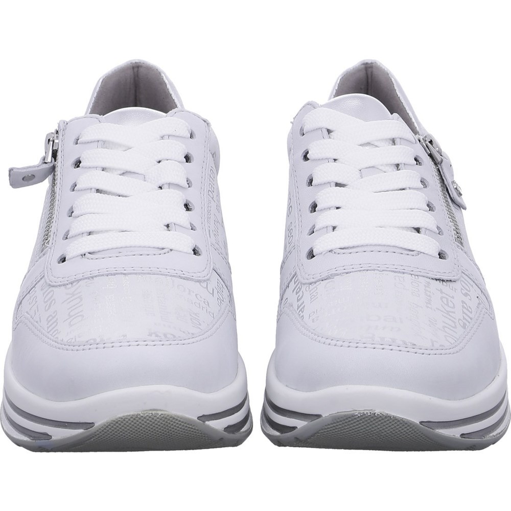 Baskets ARA Sapporo nebbia Blanche Femme | KYQ-48150693