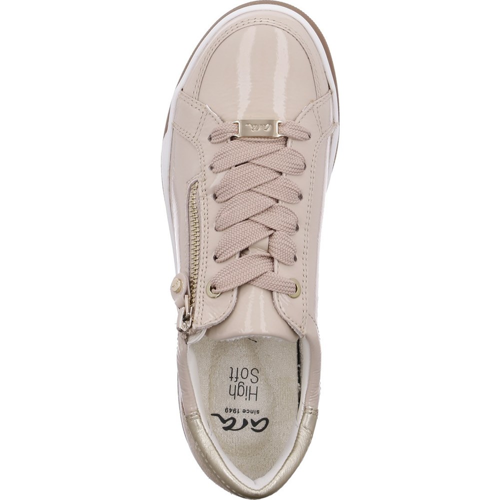 Baskets ARA Rom nude Beige Femme | YZD-20253894