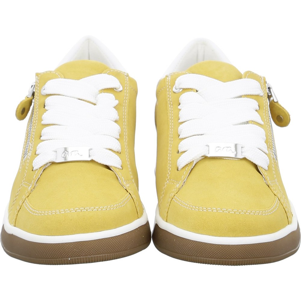 Baskets ARA Rom sole Jaune Femme | ZNO-77184706