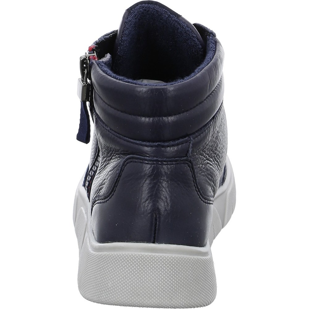 Baskets ARA High top Rom-Sport Bleu Femme | SMO-22995230