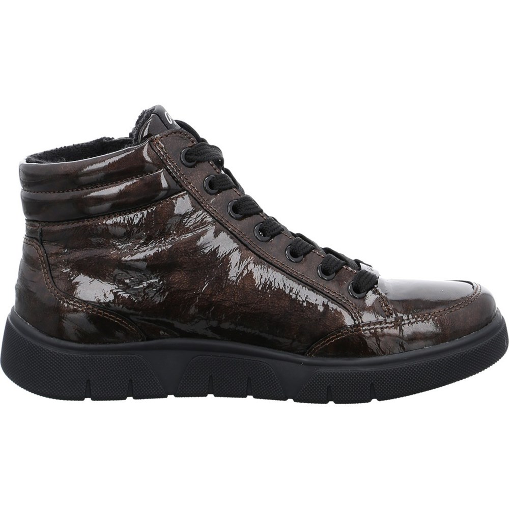 Baskets ARA High top Rom-Sport bronze Marron Femme | BNG-08022215