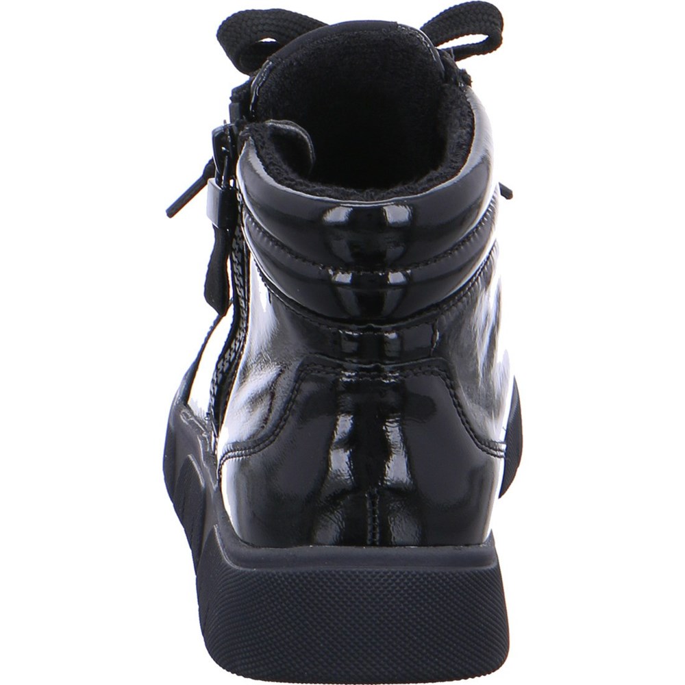 Baskets ARA High top Rom-Sport Noir Femme | AWC-35072901