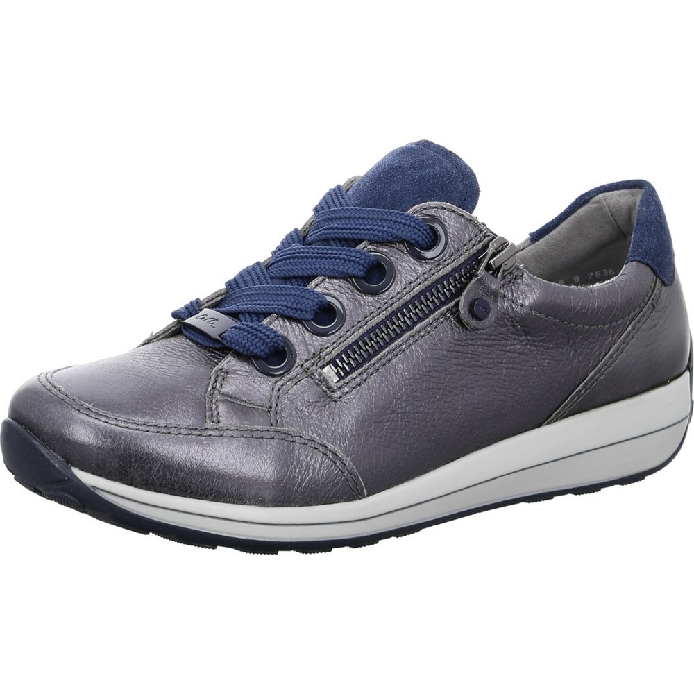 Baskets ARA Osaka anthracite Grise Femme | UHS-40092511