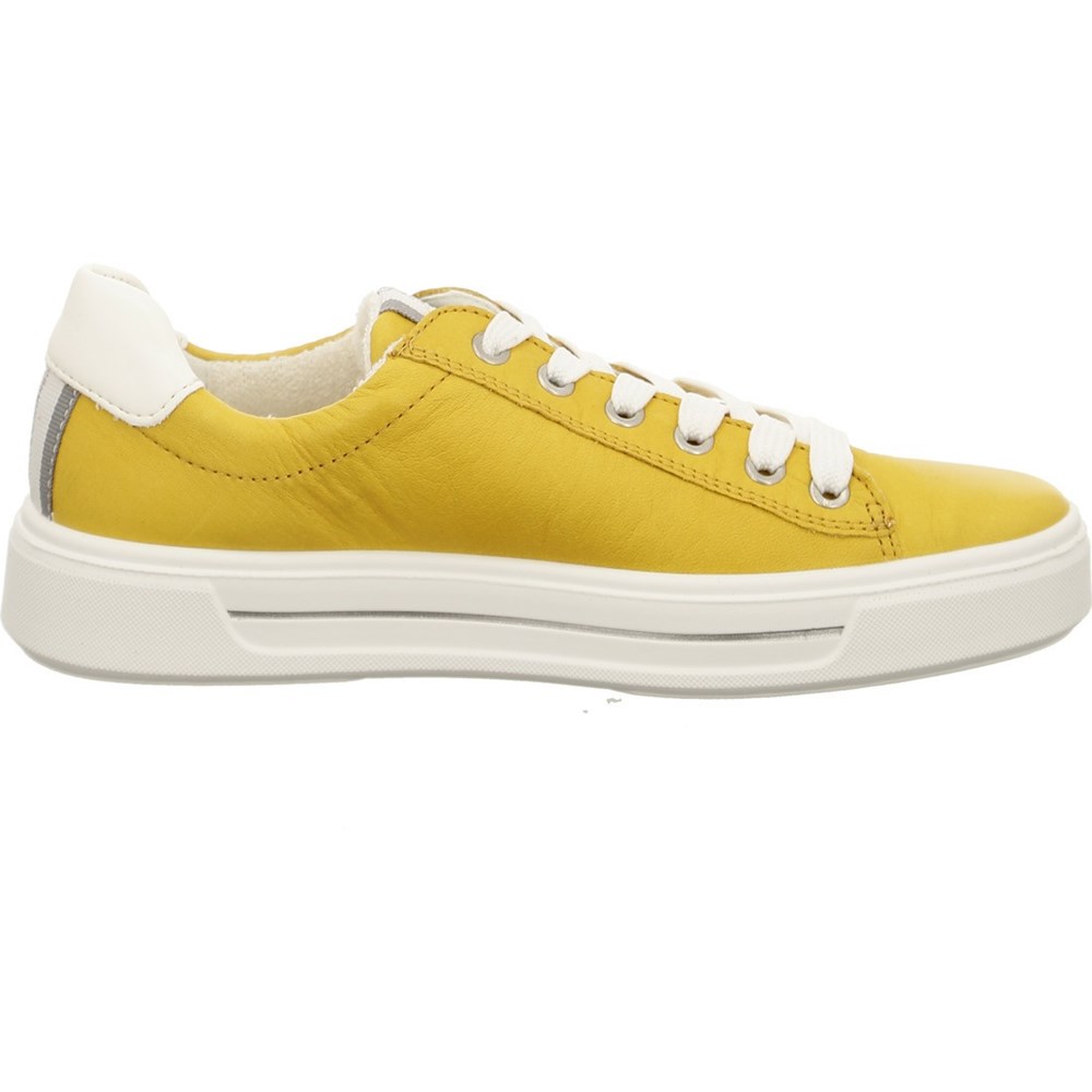 Baskets ARA Courtyard sole Jaune Femme | CFT-34121450