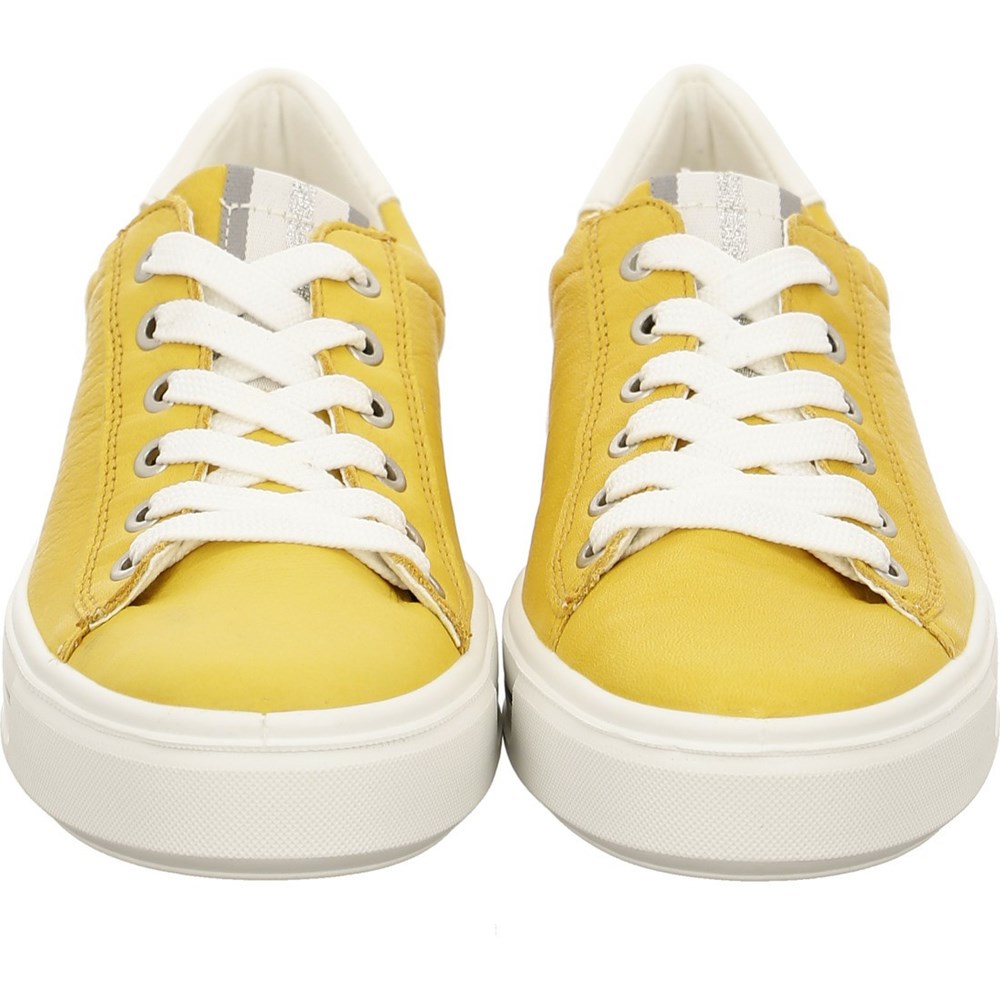 Baskets ARA Courtyard sole Jaune Femme | CFT-34121450