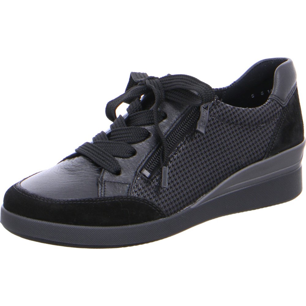 Baskets ARA Lazio Noir Femme | GPK-66470806