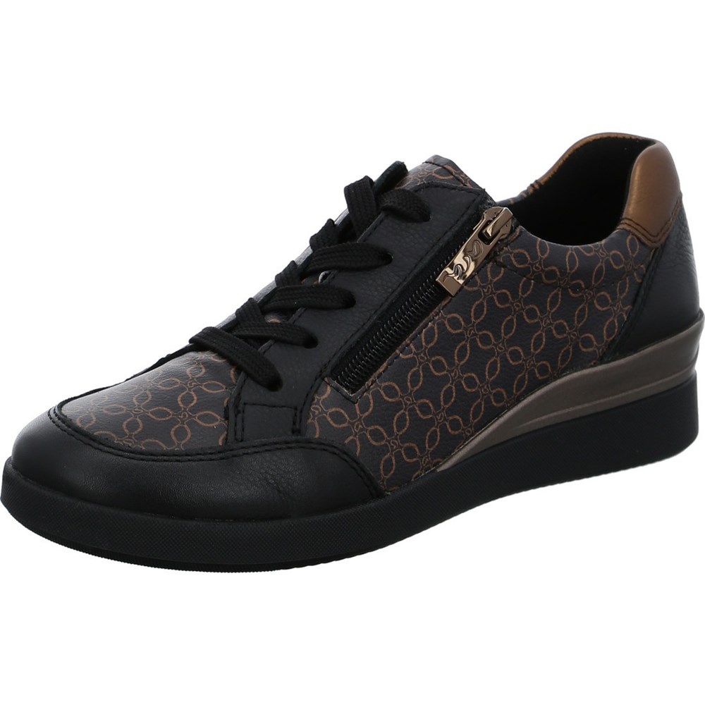 Baskets ARA Lazio Noir Femme | TBQ-27499300