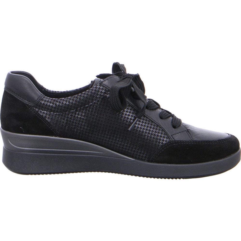 Baskets ARA Lazio Noir Femme | GPK-66470806