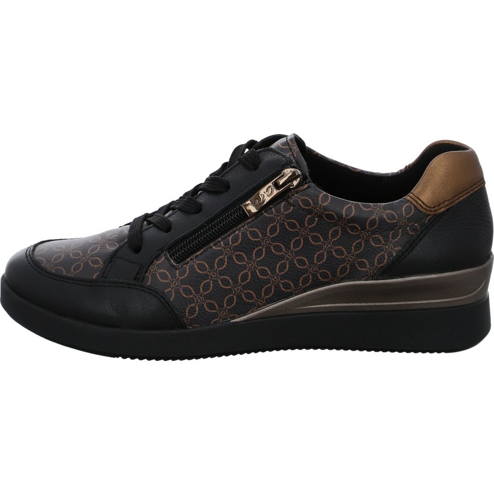 Baskets ARA Lazio Noir Femme | TBQ-27499300