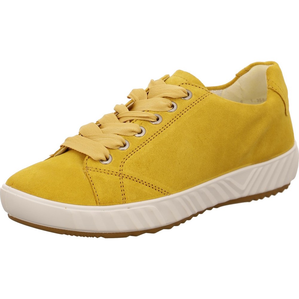 Baskets ARA Avio sole Jaune Femme | YQC-73136471