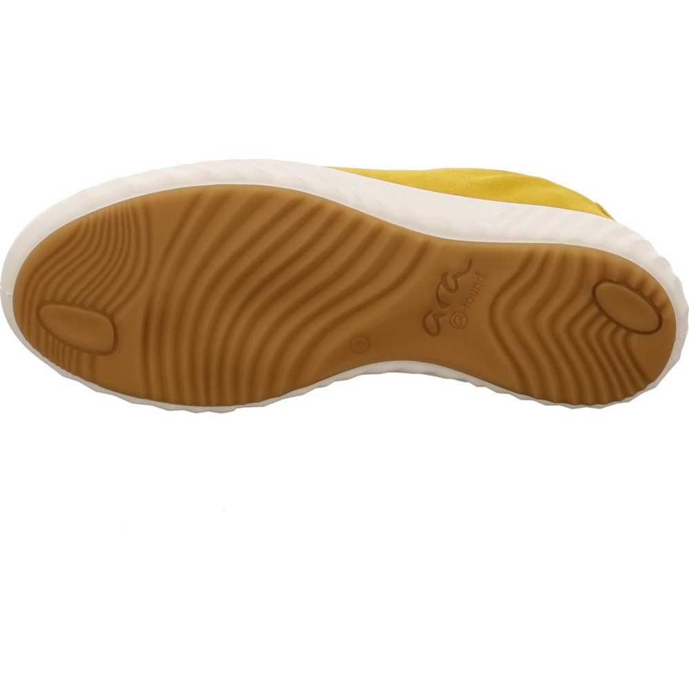 Baskets ARA Avio sole Jaune Femme | YQC-73136471