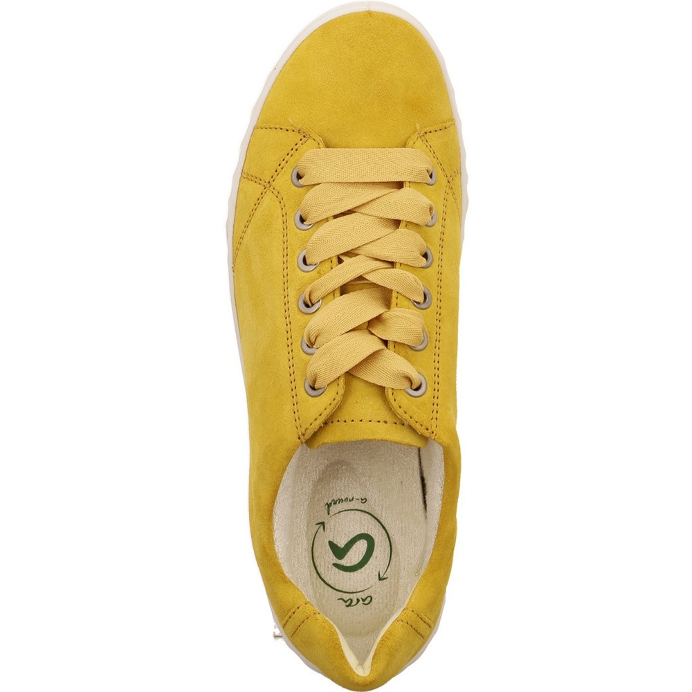 Baskets ARA Avio sole Jaune Femme | YQC-73136471