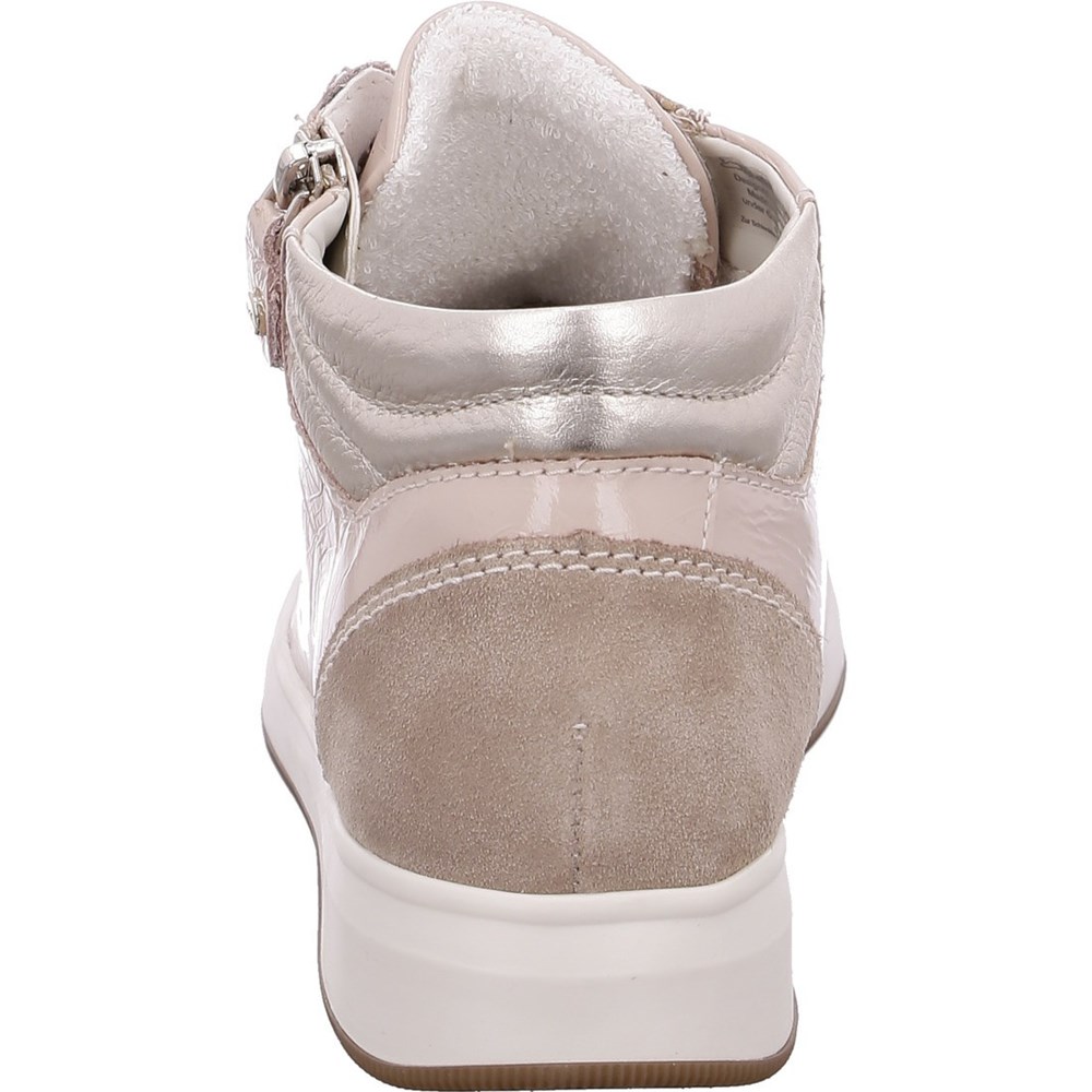 Baskets ARA High top Rom nude Beige Femme | KLL-70400602