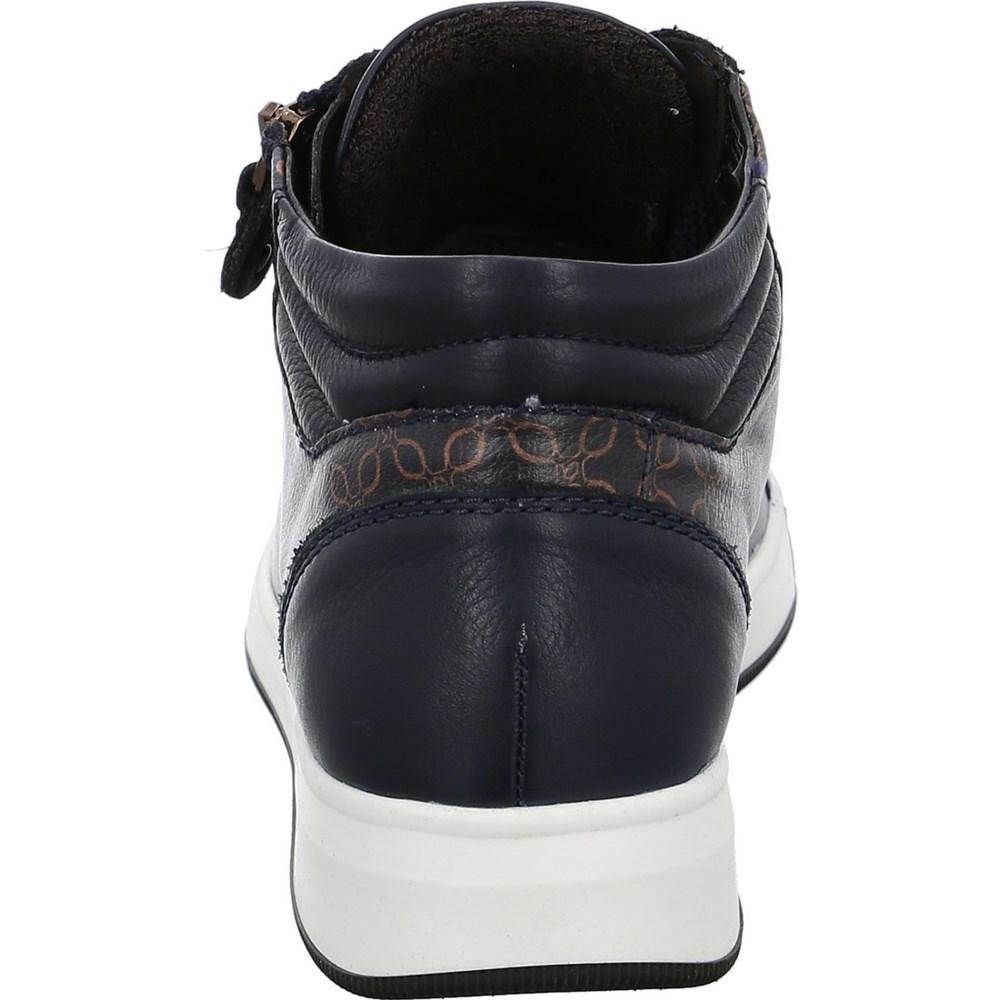 Baskets ARA High top Rom nuts Bleu Femme | UBV-54309266