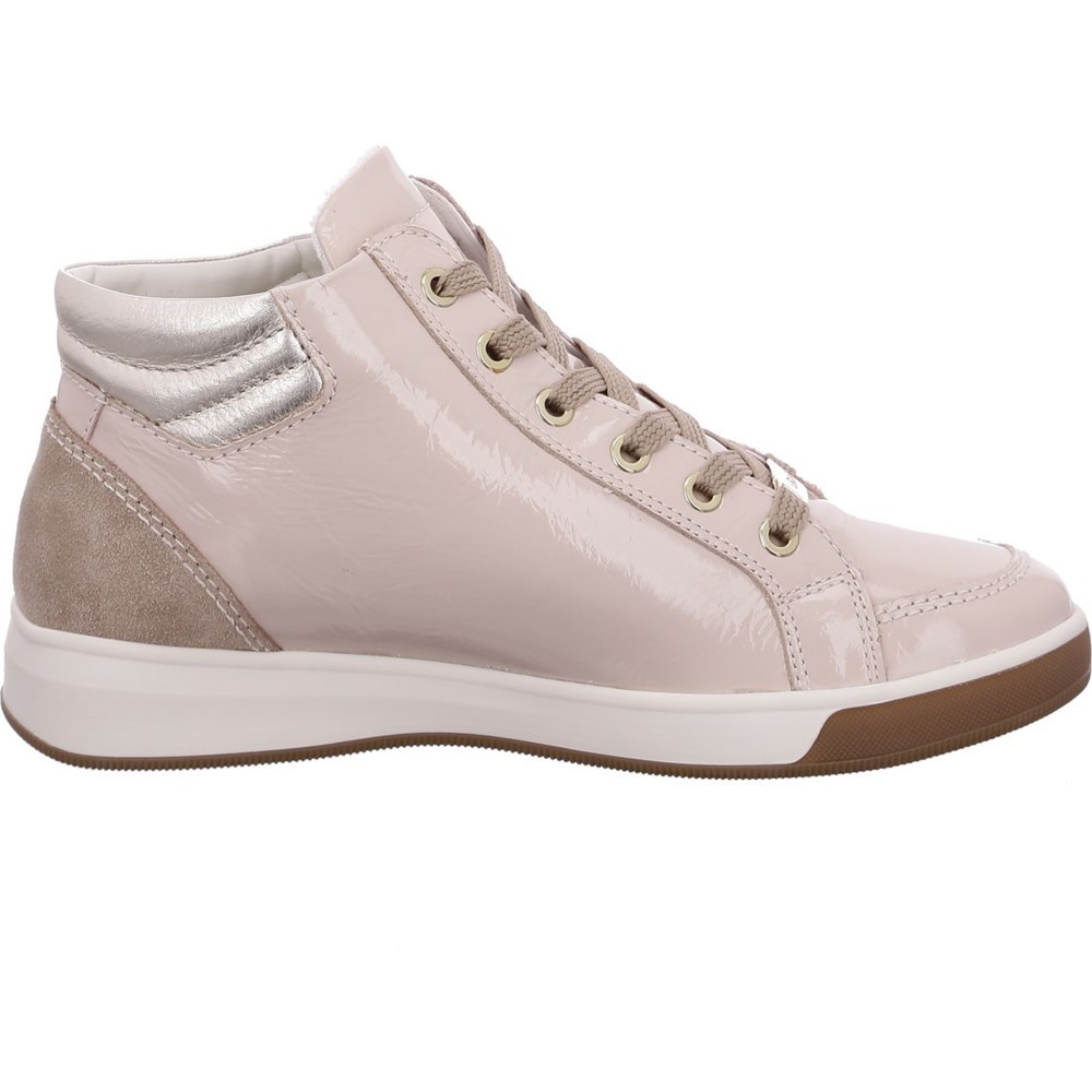 Baskets ARA High top Rom nude Beige Femme | KLL-70400602