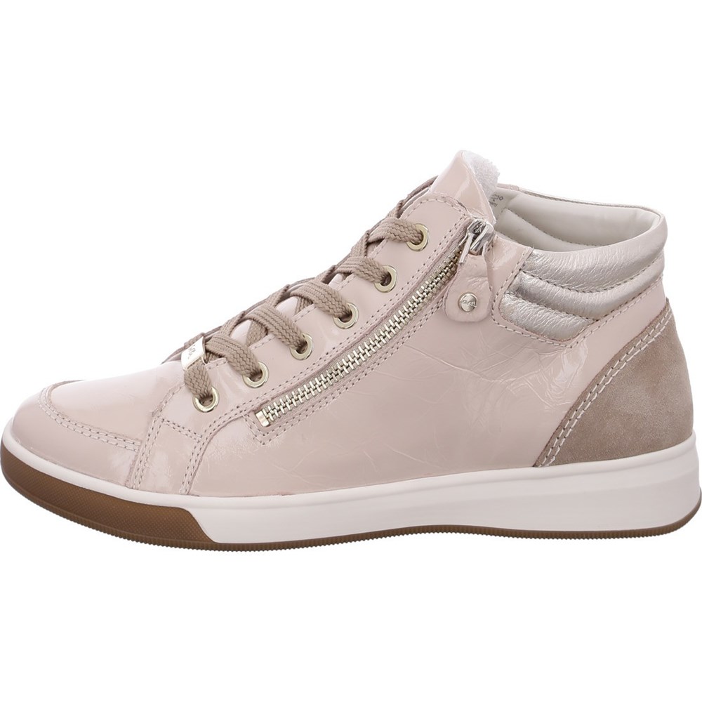 Baskets ARA High top Rom nude Beige Femme | KLL-70400602