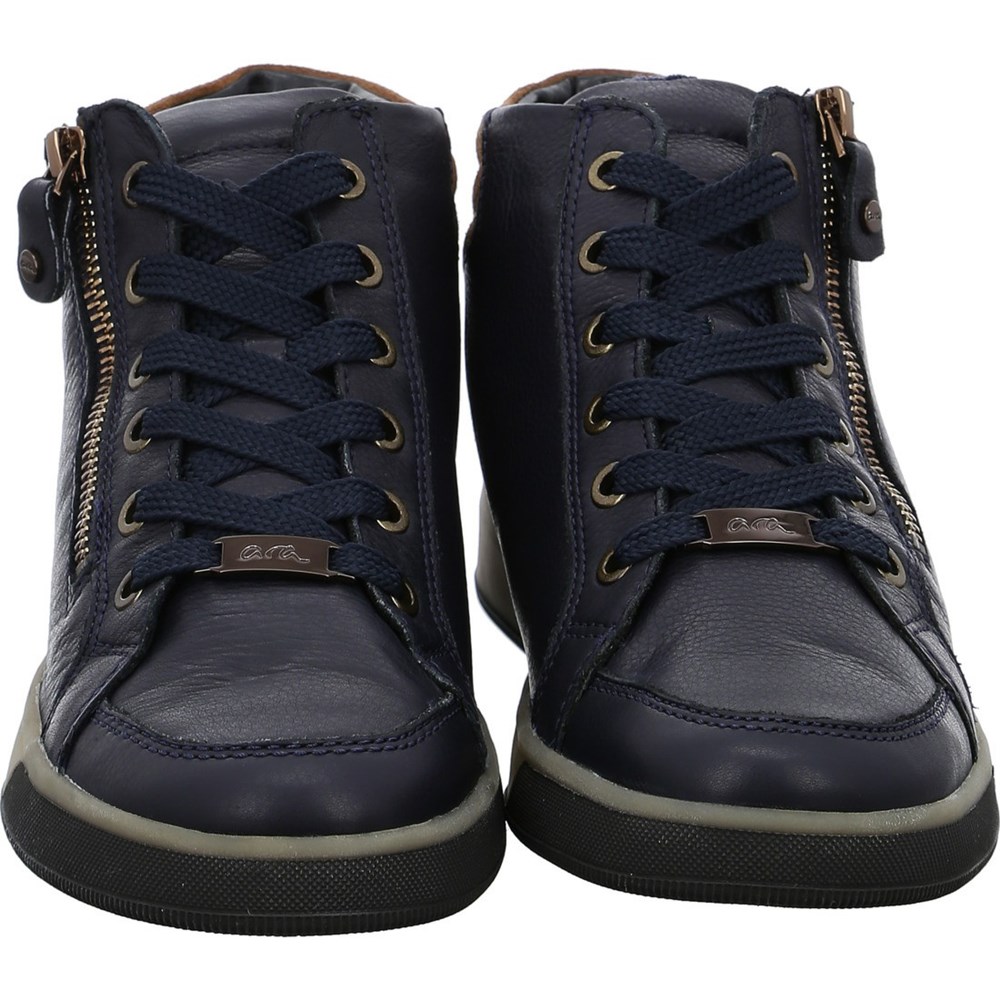 Baskets ARA High top Rom nuts Bleu Femme | KLT-16330718