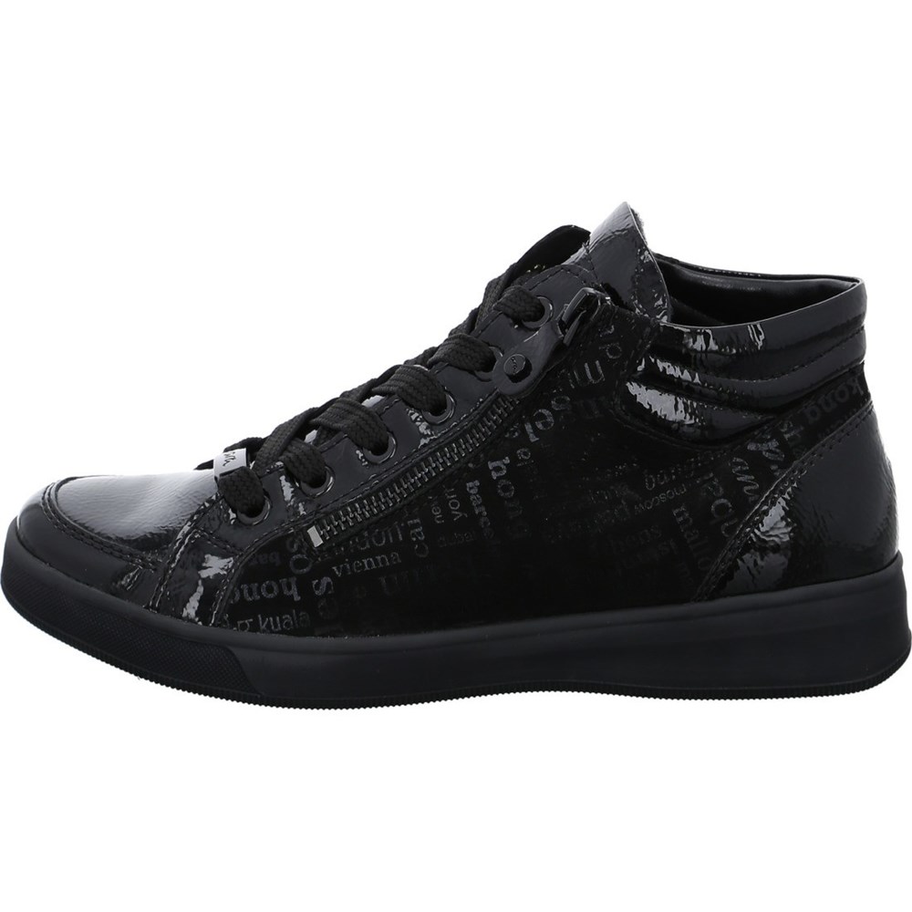 Baskets ARA High top Rom Noir Femme | IBS-91029257