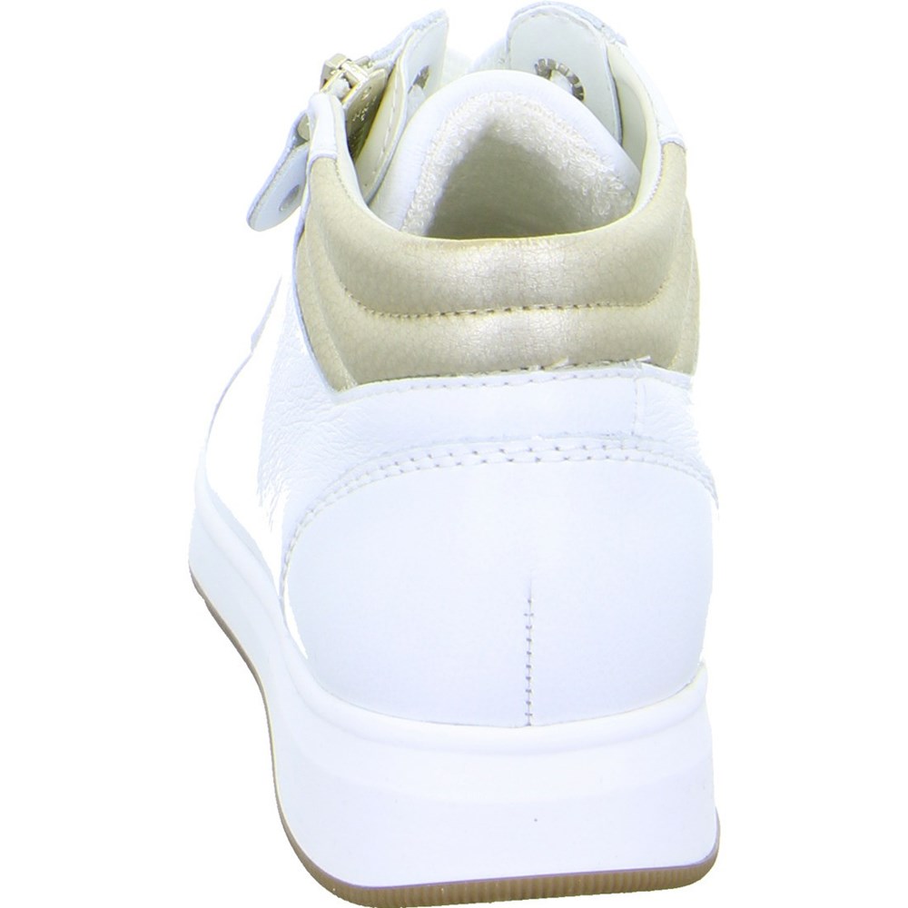 Baskets ARA High top Rom Blanche Femme | QLB-23596743