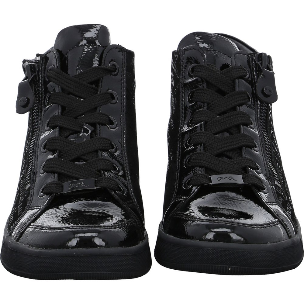 Baskets ARA High top Rom Noir Femme | IBS-91029257