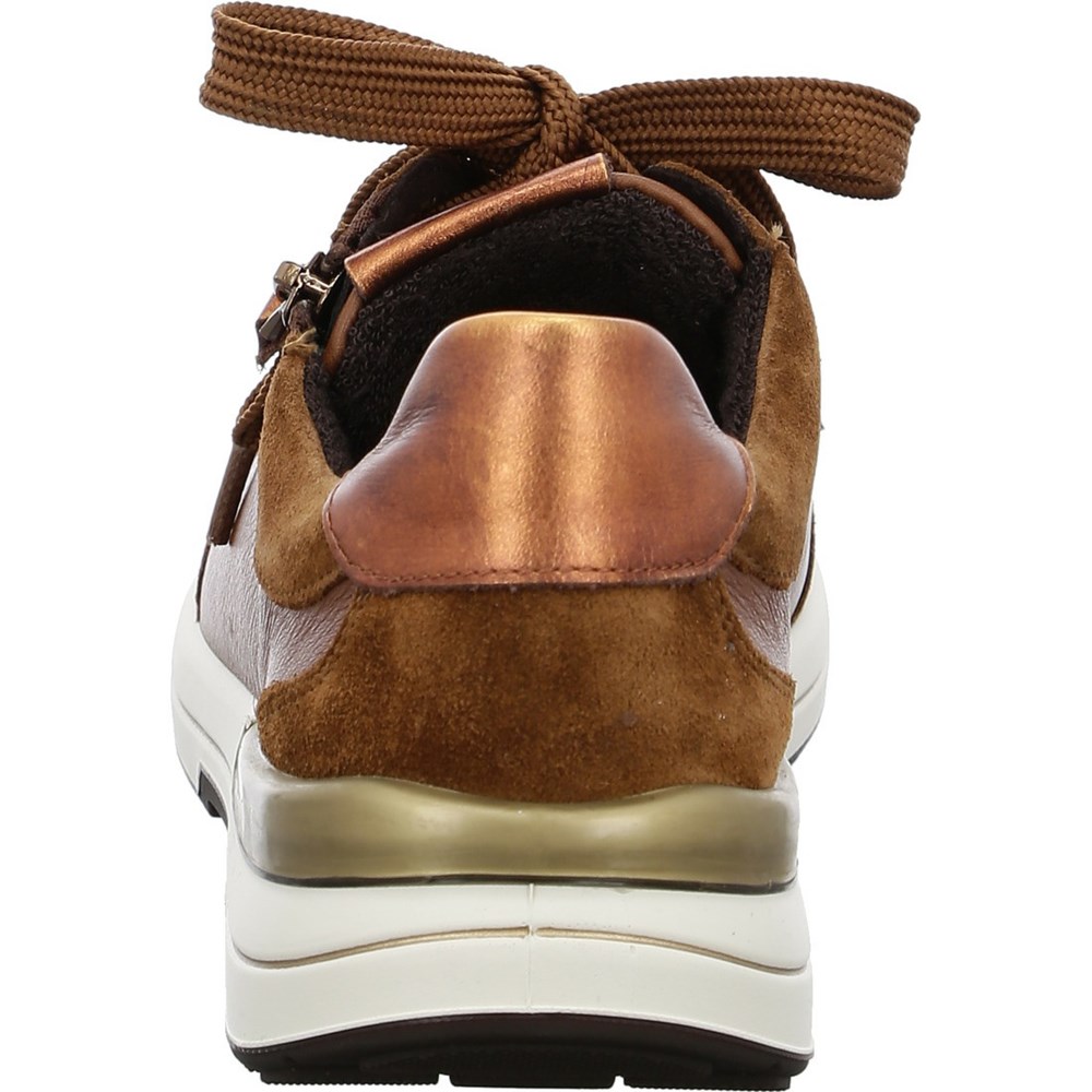 Baskets ARA Nnuts cognac Marron Femme | OYO-73050072