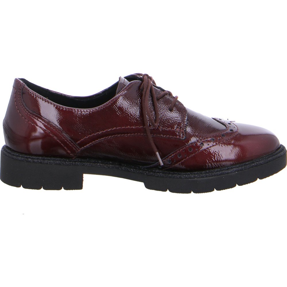 Chaussures Habillées ARA Manchester Rouge Femme | HPE-87107422