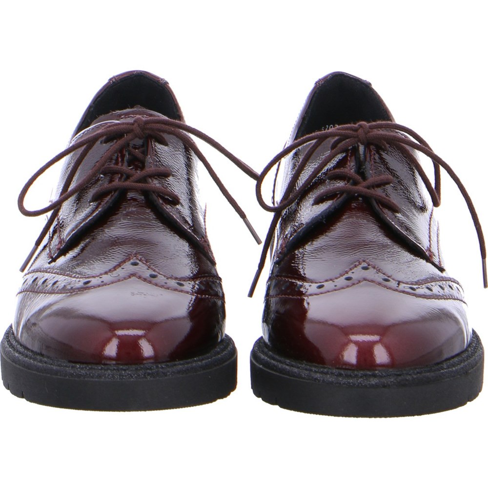 Chaussures Habillées ARA Manchester Rouge Femme | HPE-87107422