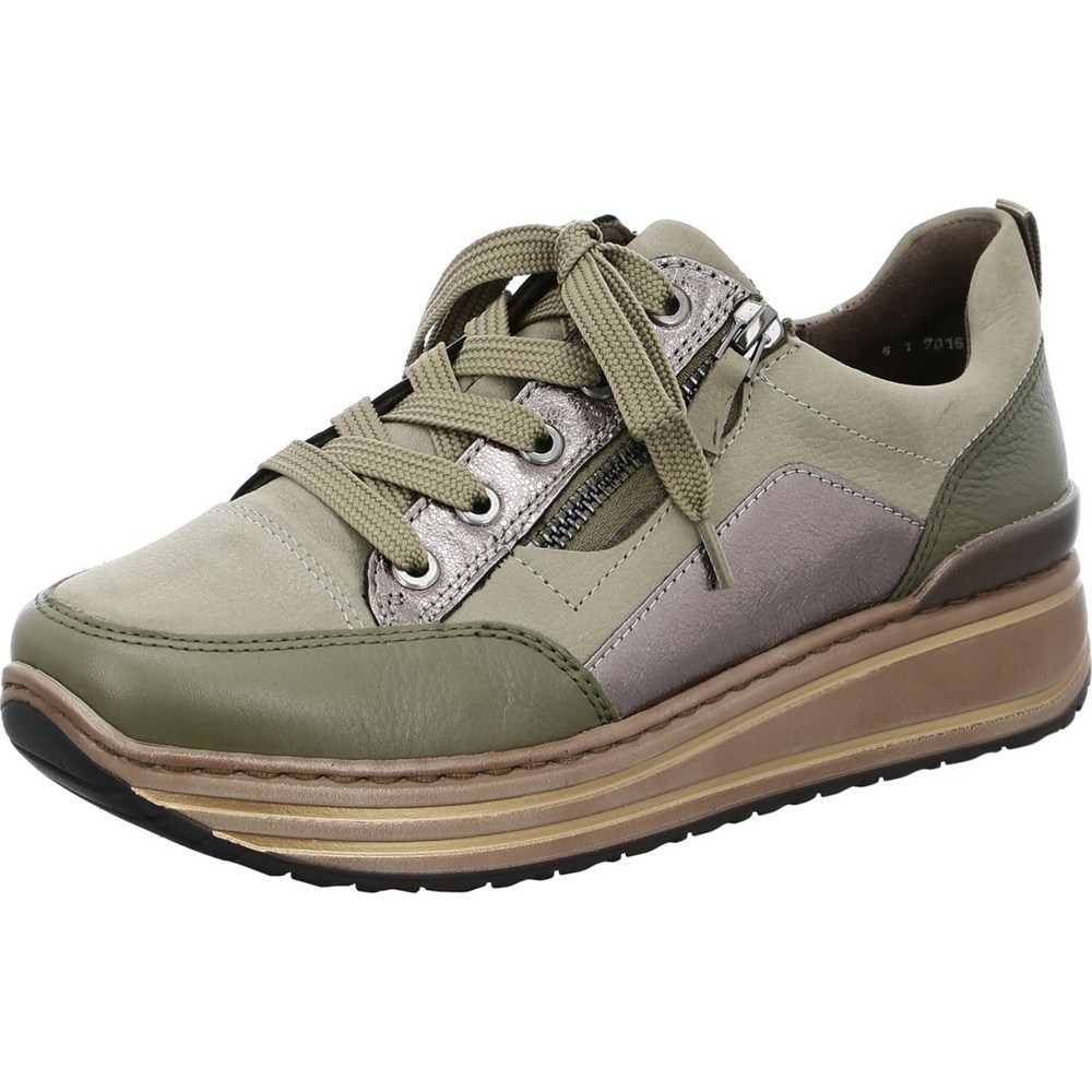 Chaussures Habillées ARA Sapporo Vert Femme | PJQ-22978240