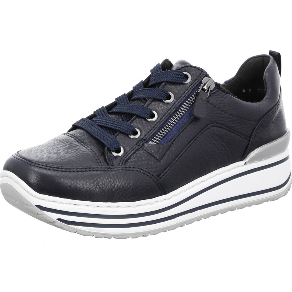 Chaussures Habillées ARA Sapporo Bleu Femme | WVU-78620289