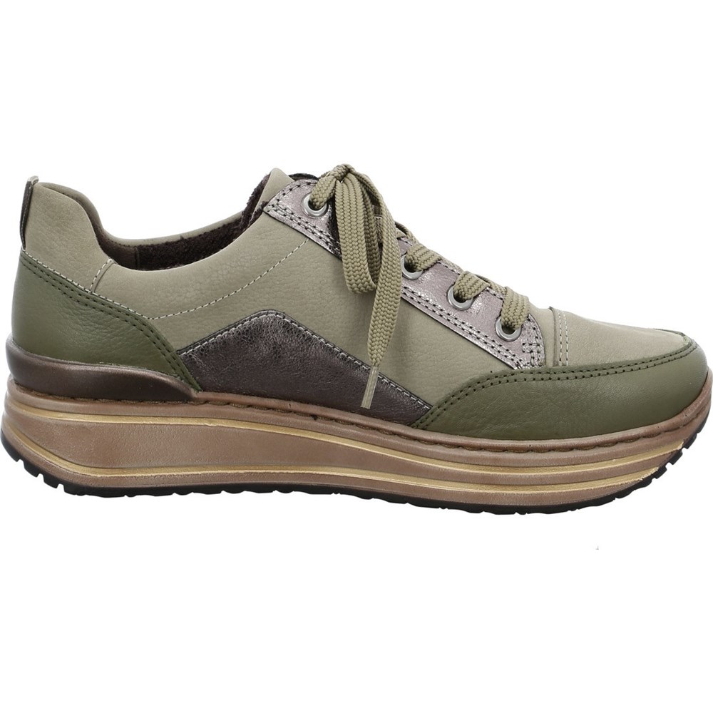 Chaussures Habillées ARA Sapporo Vert Femme | PJQ-22978240