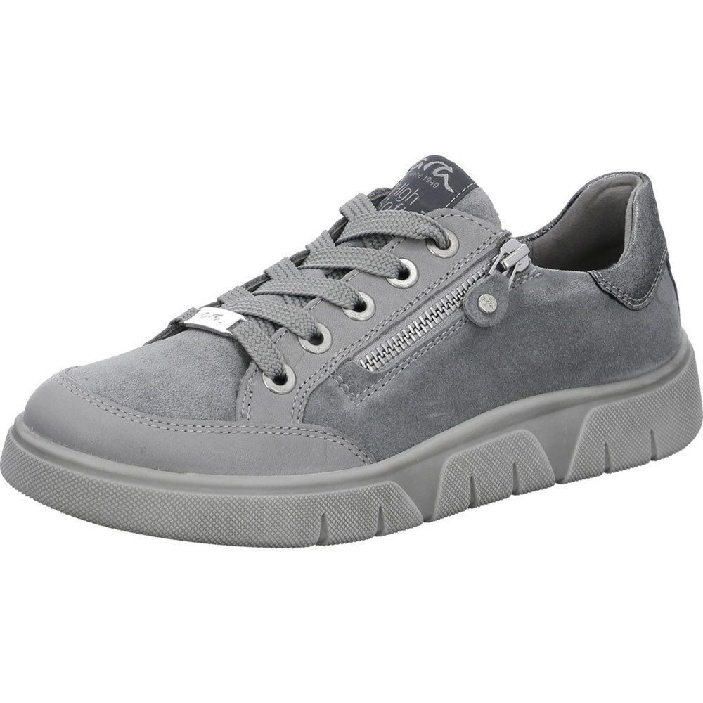 Chaussures Habillées ARA Rom-Sport Grise Femme | JPY-60270097