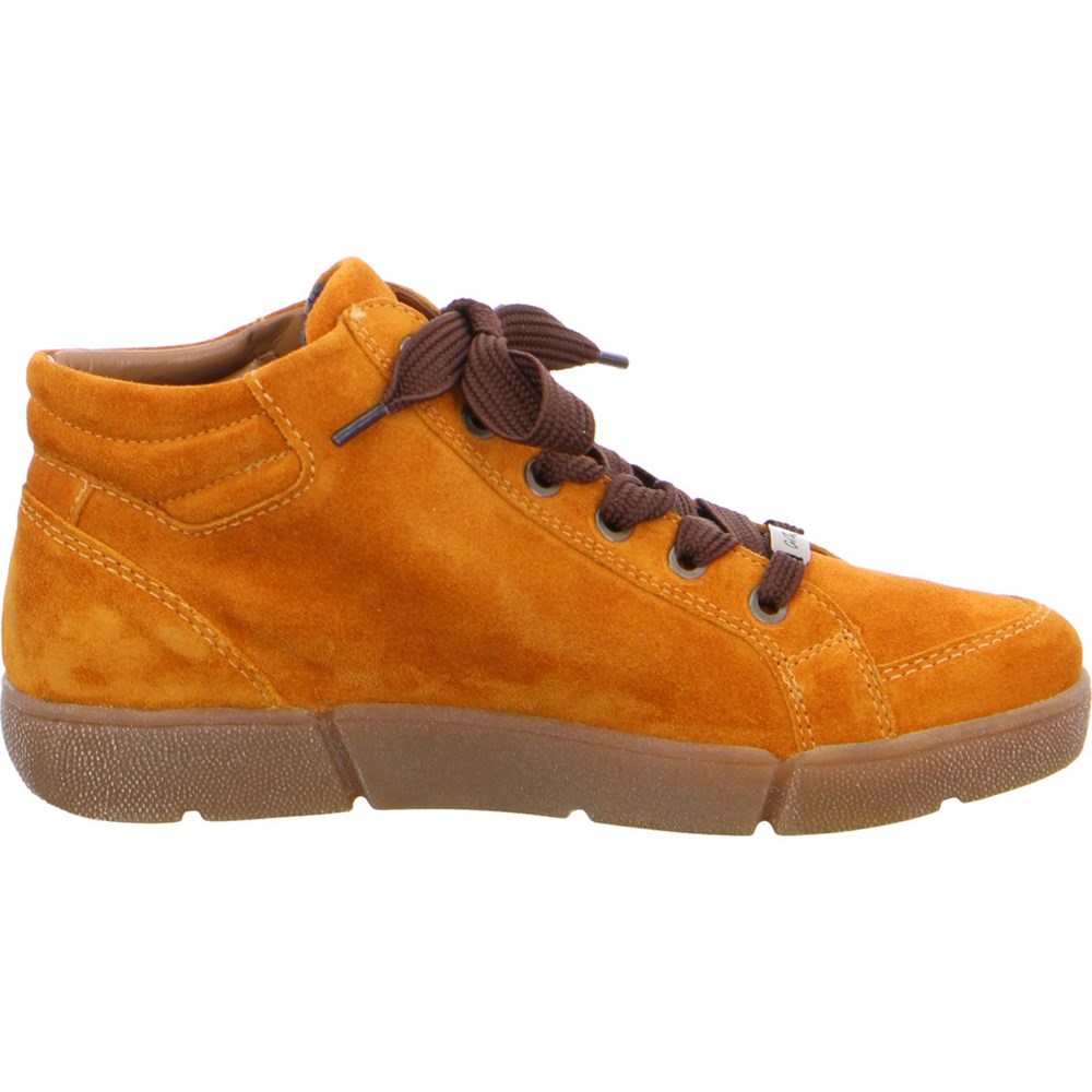 Chaussures Habillées ARA Rom Jaune Femme | MUG-49665568