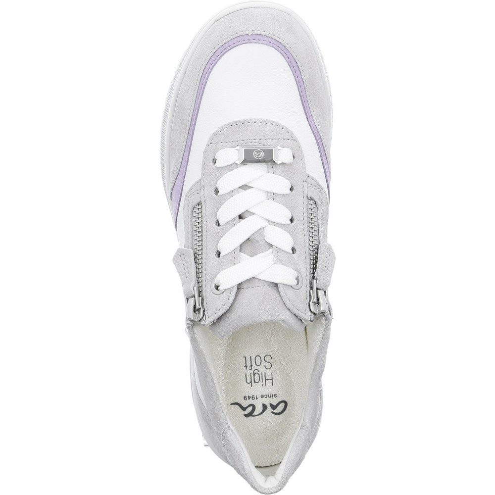 Chaussures Habillées ARA Neapel pebble, lavender Grise Femme | HBA-87623120