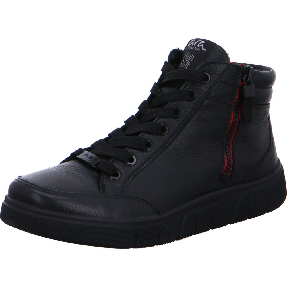 Chaussures Habillées ARA High top Rom-Sport Noir Femme | KXI-53299364