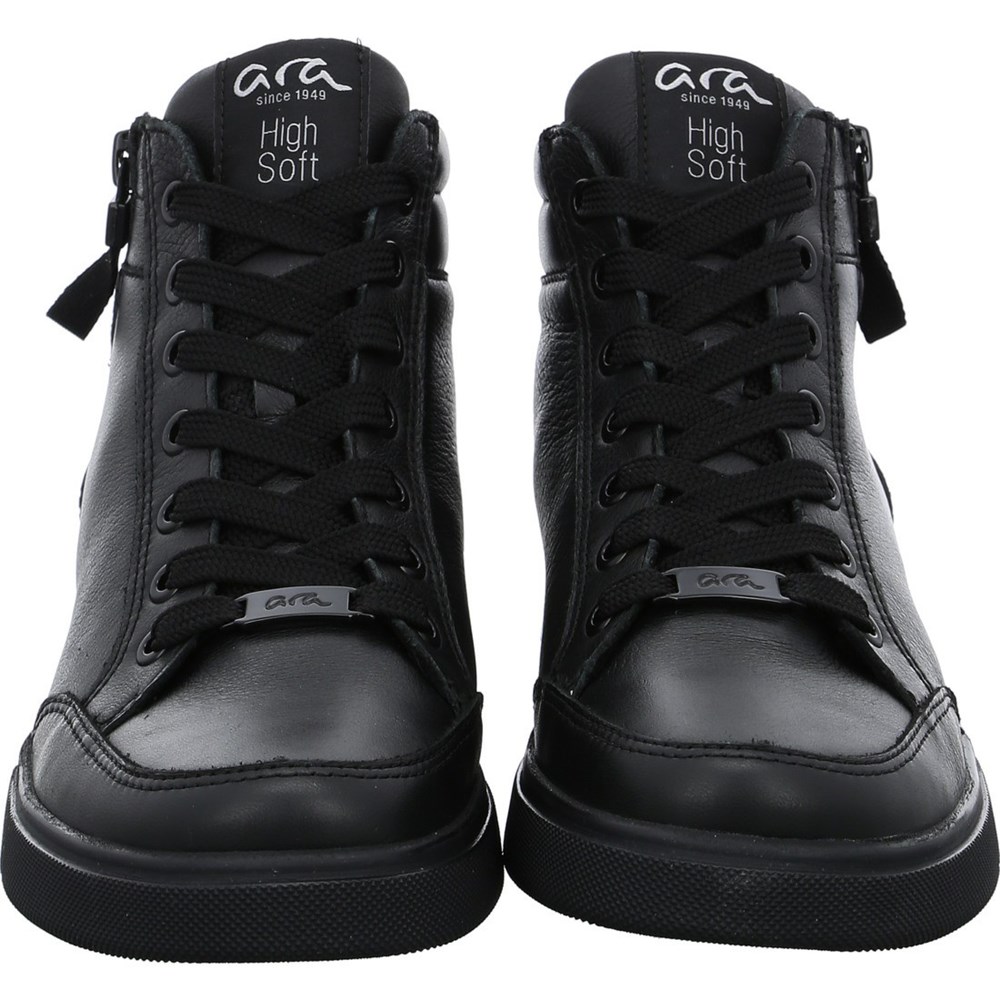 Chaussures Habillées ARA High top Rom-Sport Noir Femme | OHP-97437398