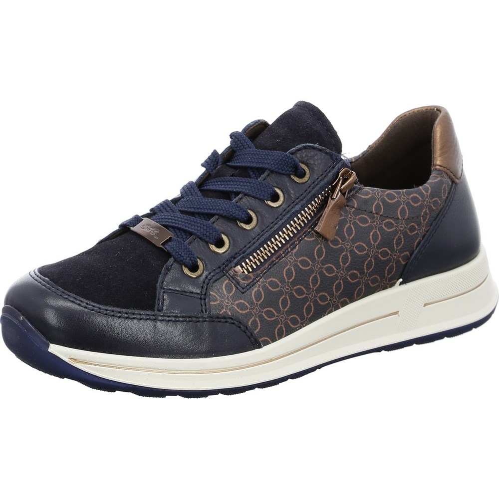 Chaussures Habillées ARA Osaka Bleu Femme | PAV-05889789