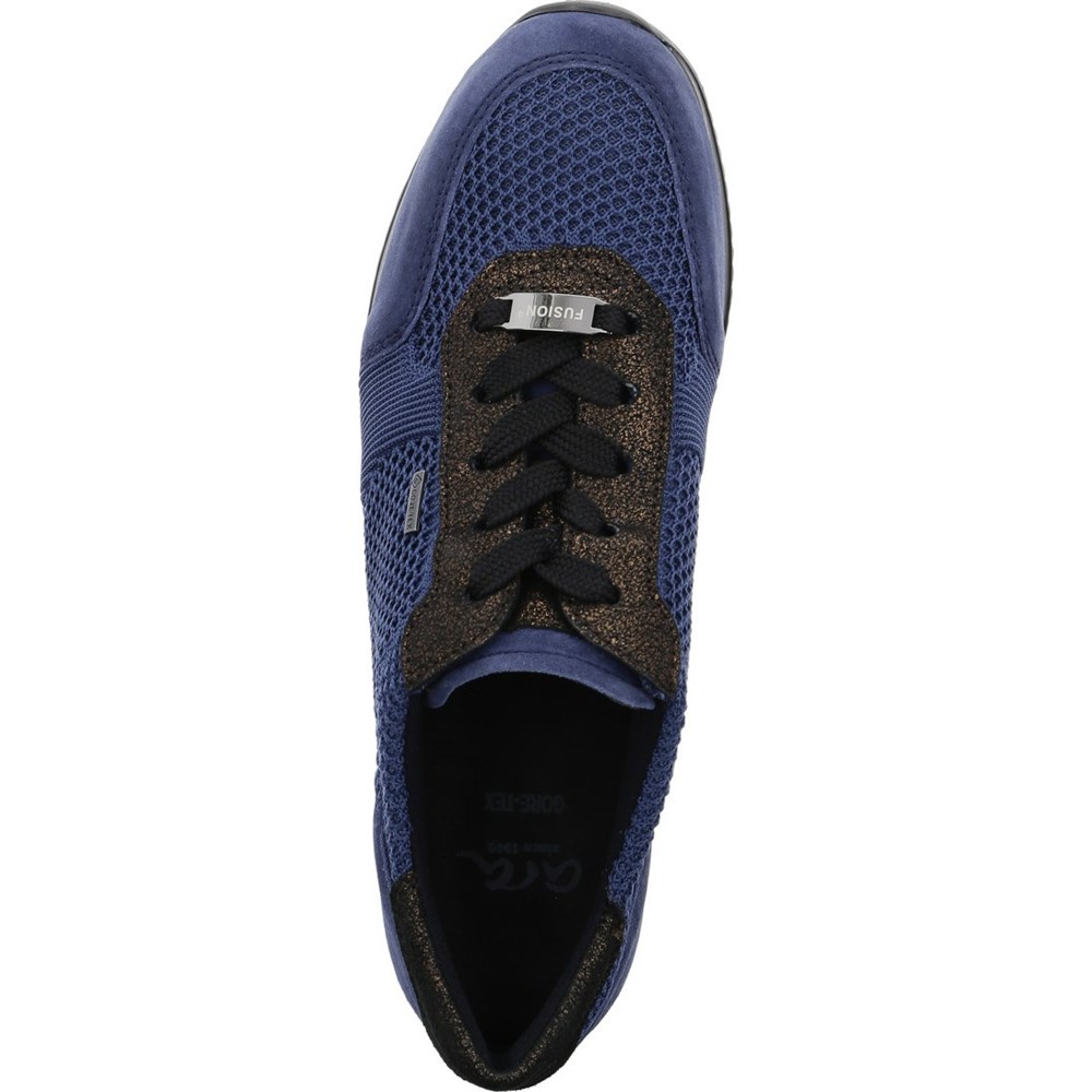 Chaussures Habillées ARA Lissabon Bleu Femme | QIE-77626473