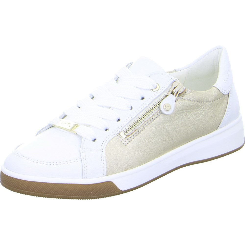 Chaussures Habillées ARA Rom platinum Blanche Femme | ELY-24978796