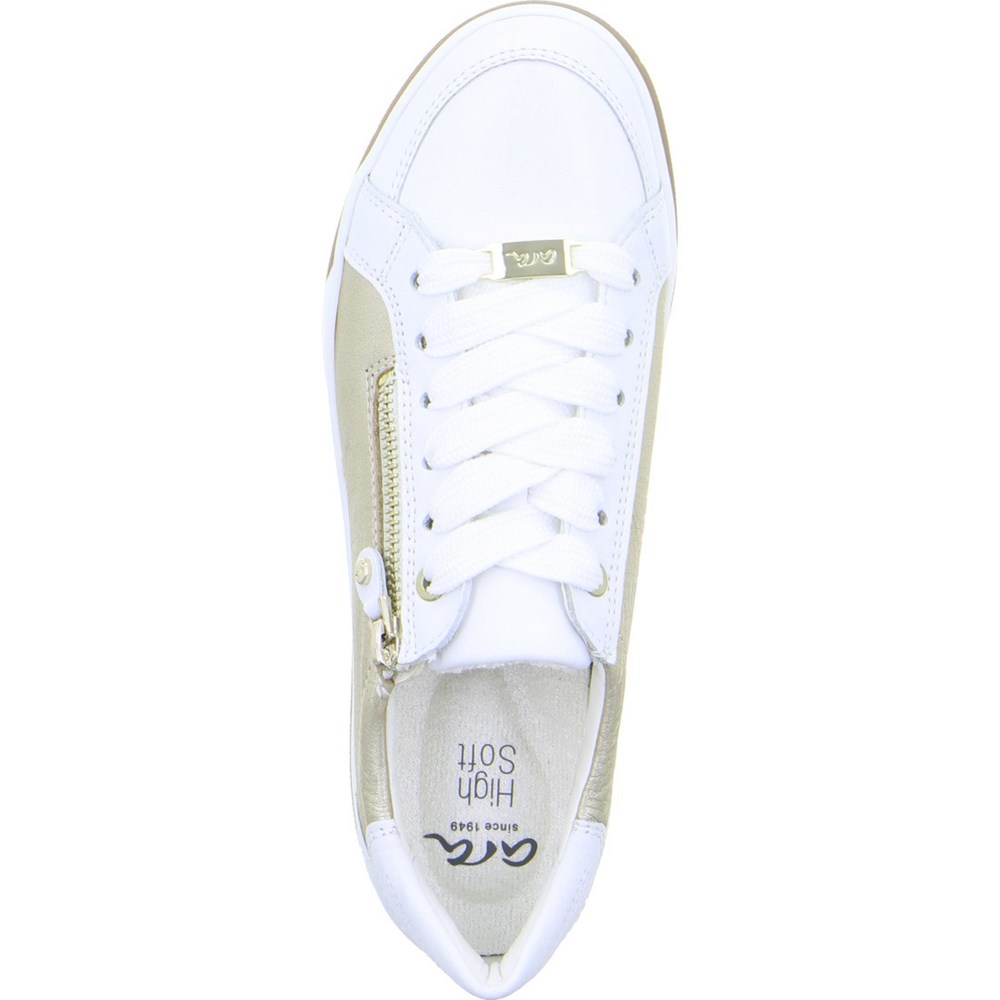 Chaussures Habillées ARA Rom platinum Blanche Femme | ELY-24978796