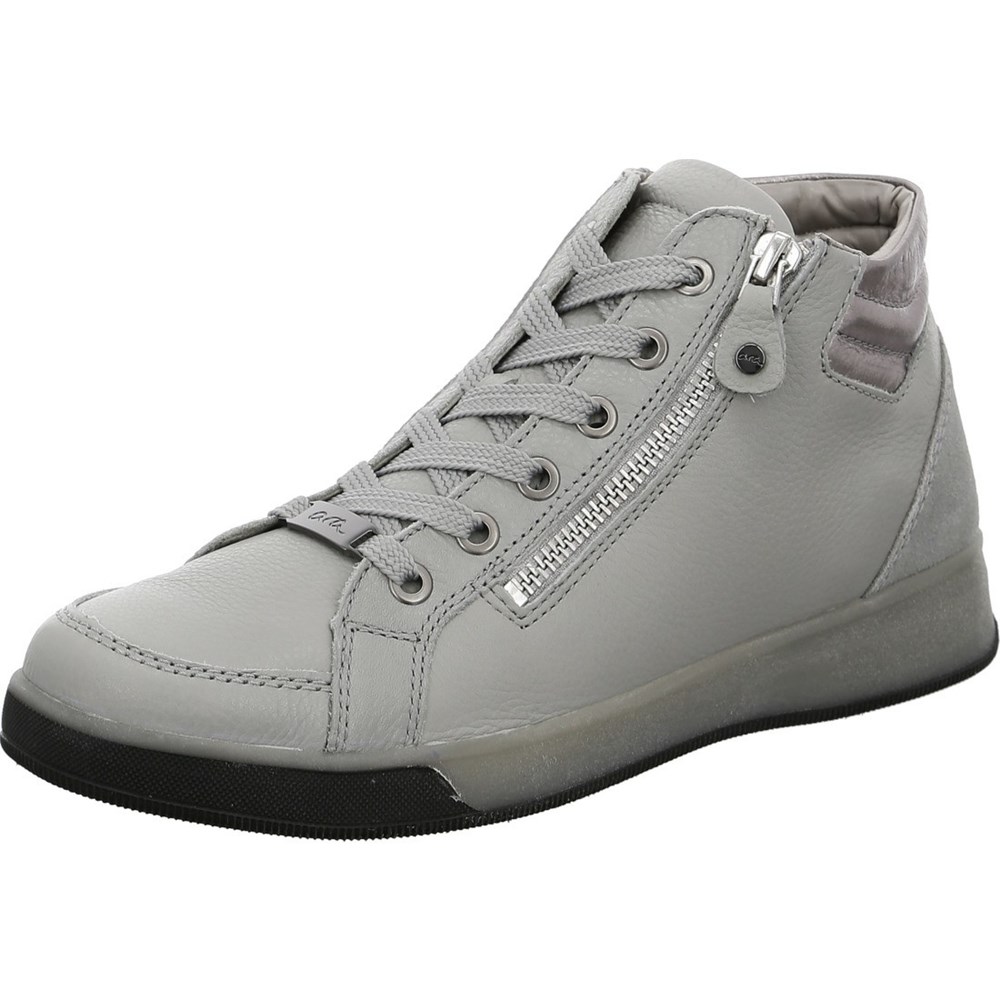 Chaussures Habillées ARA High top Rom Grise Femme | MXH-35398101