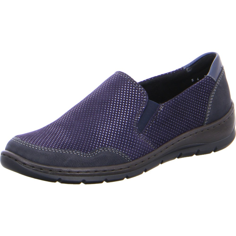 Loafers ARA slip-ons Gil Bleu Femme | RBW-17605987