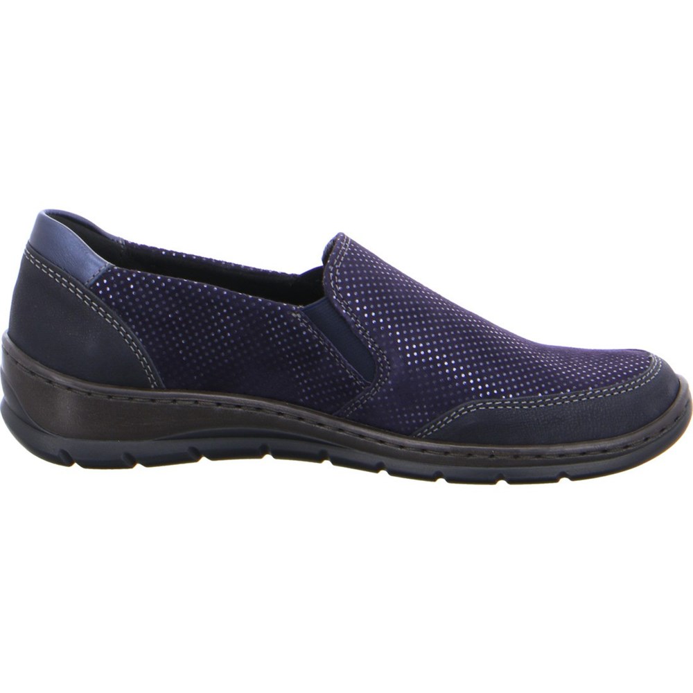 Loafers ARA slip-ons Gil Bleu Femme | RBW-17605987