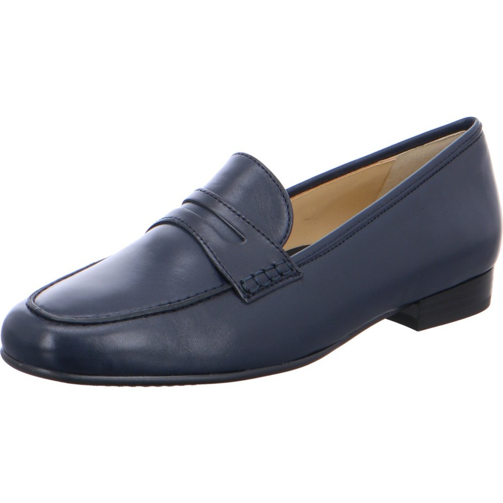 Loafers ARA Penny Kent Bleu Femme | MTU-83380377