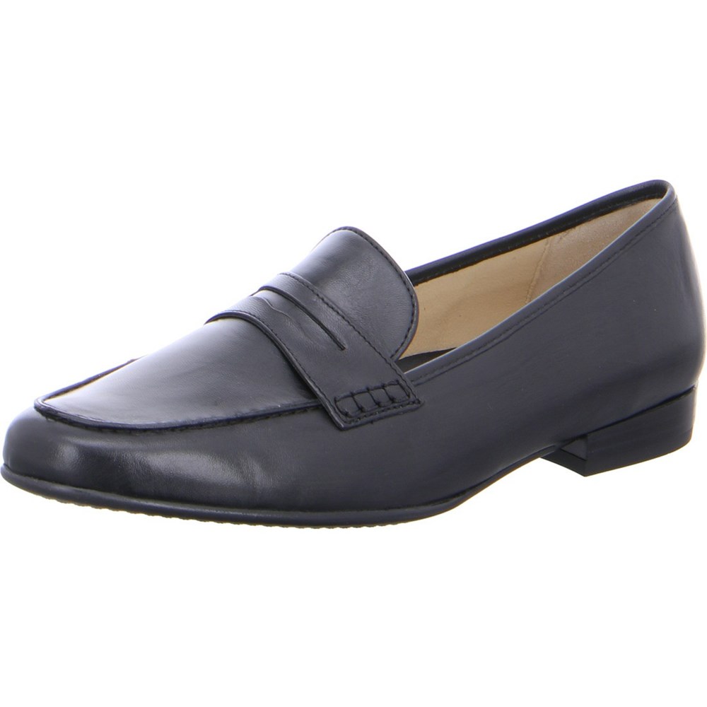 Loafers ARA Penny Kent Noir Femme | ABQ-10010379