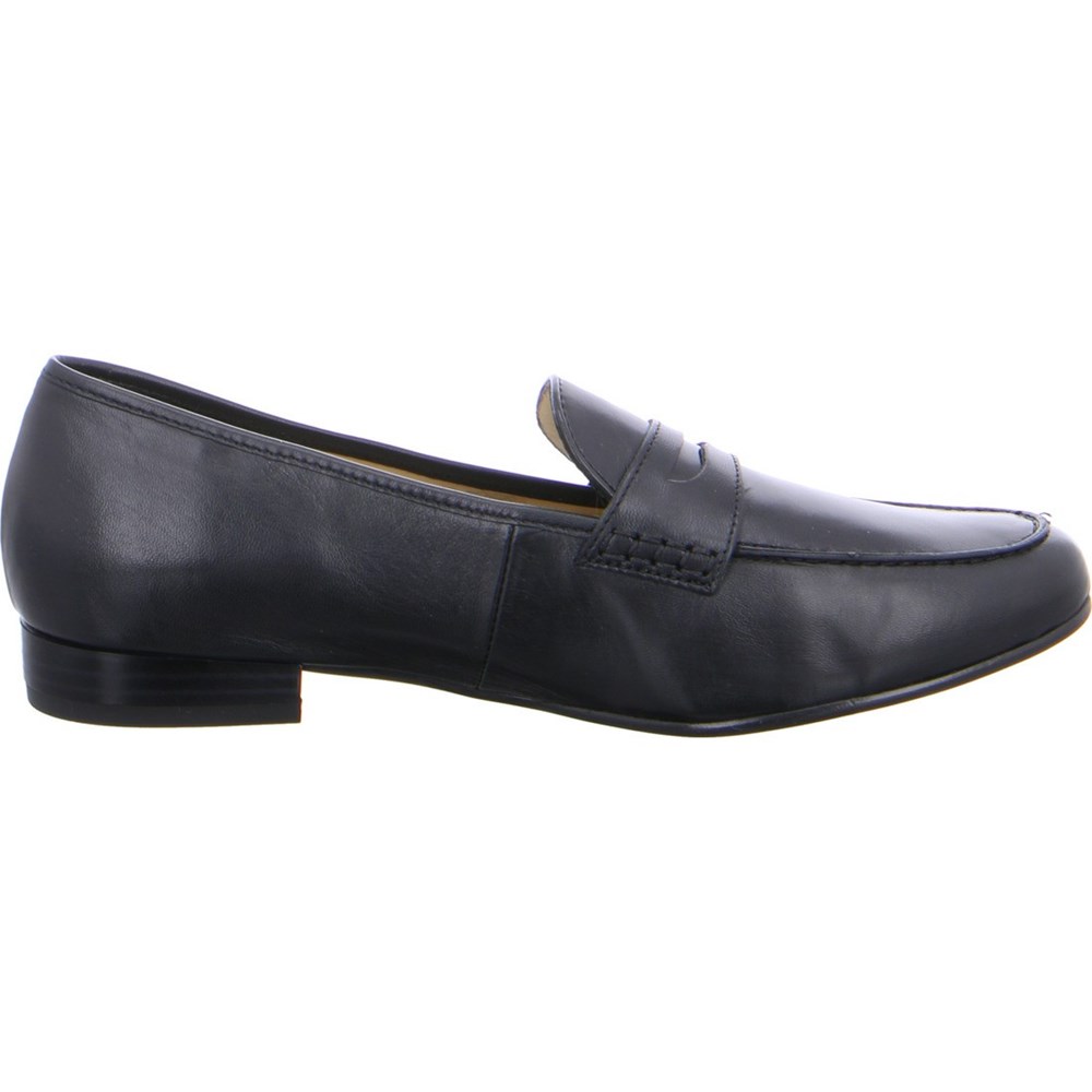 Loafers ARA Penny Kent Noir Femme | ABQ-10010379