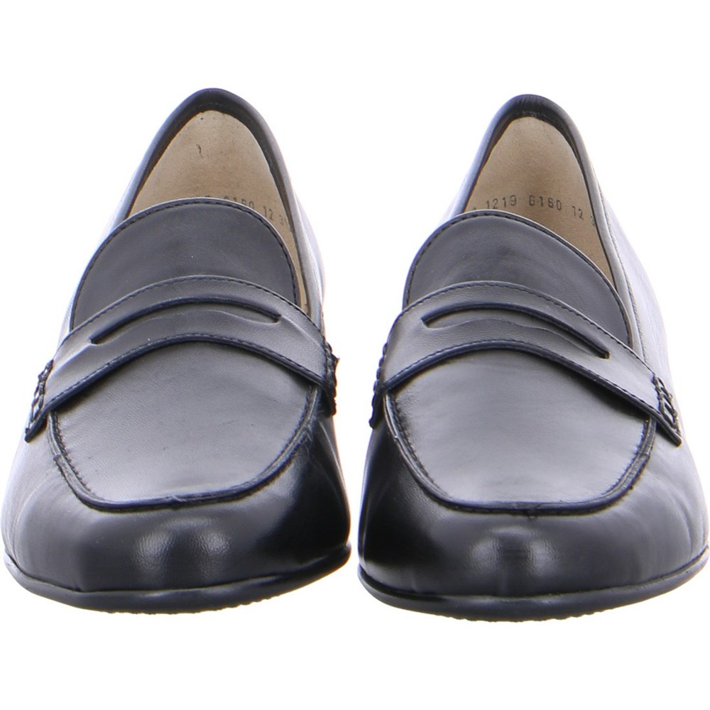 Loafers ARA Penny Kent Noir Femme | ABQ-10010379