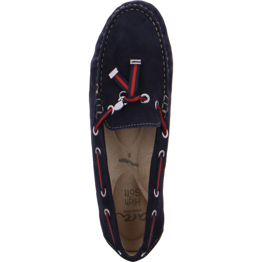 Loafers ARA Alabama Bleu Femme | VGL-74198048